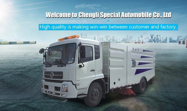 Dongfeng 8000L Garbage Tank 4000L Water Tank Municipal Truck Street Cleaning Vehicle