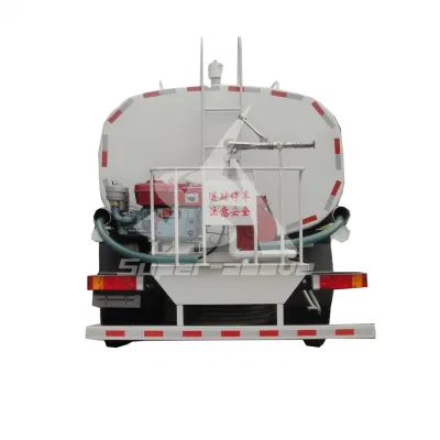 Camión de riego de alta calidad, vehículo de pulverización verde de 10cbm a la venta
