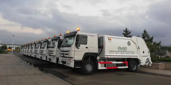 Sinotruk HOWO nuevo camión de transporte de basura comprimida de recogida de residuos de transferencia de basura de 16 M³