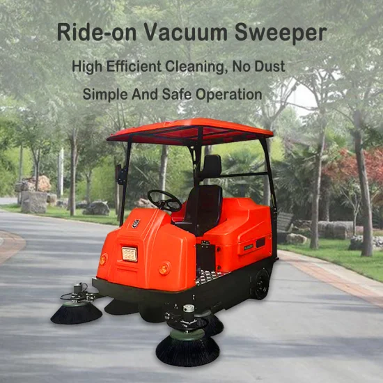 Máquina de limpieza grande Street Road Smart Sweeper