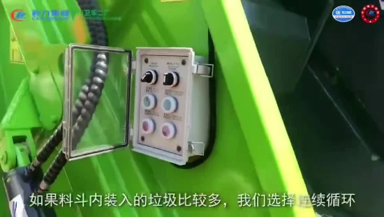 Camión chino Hohan 16000L Compactador Camión de basura Camión de transferencia de basura comprimida